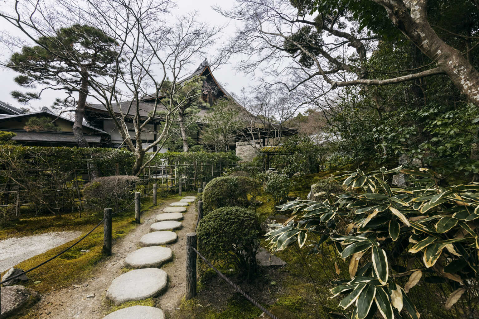 Entrée de jardin Japonais